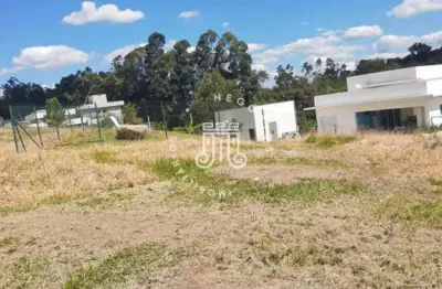 Terreno em aclive com 1000m² à venda no condomínio colinas de inhandjara, itupeva/ sp.