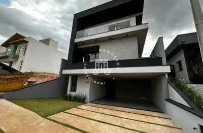 Casa à venda com 3 suítes e 4 vagas de garagem - condomínio reserva ermida em jundiaí/sp.