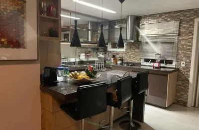 Cobertura triplex mobiliada à venda localizada no edifício portal dos nobres, na cidade de jundiaí/sp