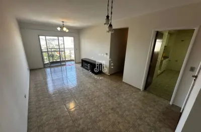 Apartamento para locação no condomínio névio borgonovi no centro de jundiaí/sp