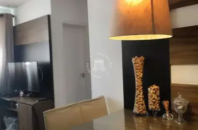 Apartamento mobiliado à venda no condomínio residencial jandaia, cidade de jundiaí-sp