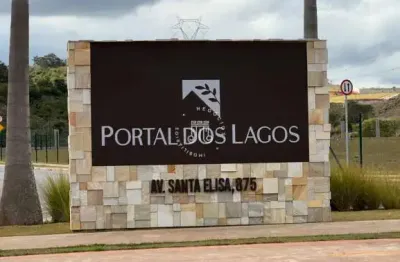 Terreno plano em condomínio residencial - condomínio portal dos lagos - jundiaí / sp