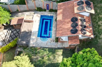 Terreno com edícula e piscina a venda em condomínio no bairro malota em jundiaí-sp