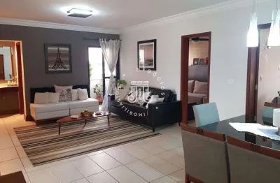 Apartamento à venda com 03 dormitórios no condomínio vila giuseppe, bairro jarim ana maria em jundiaí-sp.