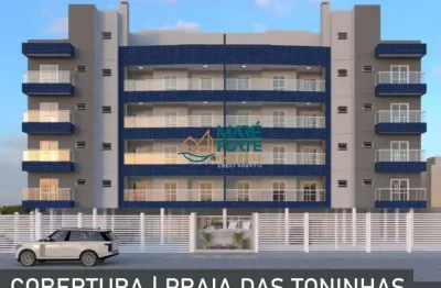 Cobertura duplex com entrega em 11/25 a 400 metros da praia das toninhas!