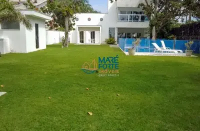 Linda casa em condomínio fechado no tenório ( pé na areia ) com vista para o mar