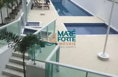 Linda cobertura com área gourmet, 350 metros da orla