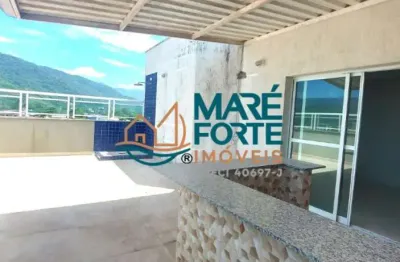 Linda cobertura duplex, com área gourmet com vista para serra