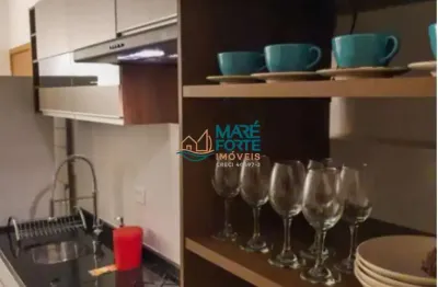 Apartamento mobília a 350 mts da praia no pereque mirim em ubatuba sp
