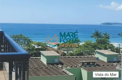 Cobertura duplex, 50 metros da orla da praia grande