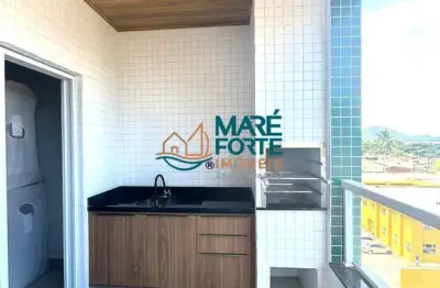 Apartamento com dois dormitórios com vista mar, recém entregue.
