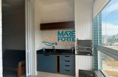 Lindo apartamento com vista para o mar e varanda gourmet