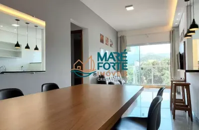 Apartamento mobiliado e decorado no centro com 2 dormitórios