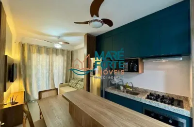 Lindo apartamento mobiliado, frente rua 500 metros da praia grande