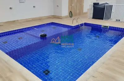 Cobertura mobiliada com vista para o mar na toninhas em ubatuba sp