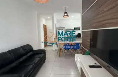 Apartamento em condomínio completo 600 metros da praia grande