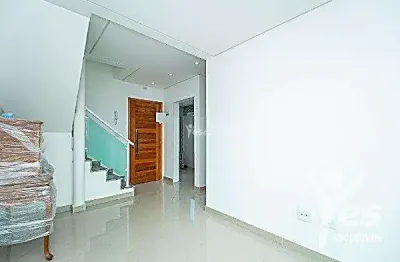 Cobertura duplex com 02 dormitórios e 01 vaga de garagem – vila ámerica, santo andré.