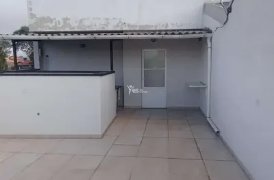Cobertura baixo condominio para aluguel em santo andré, vila guarani - 94m²