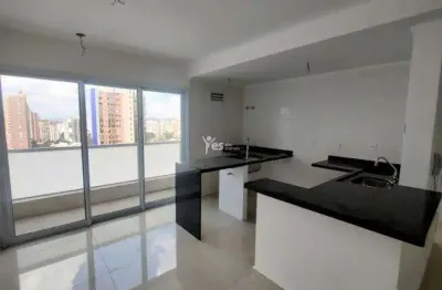Apartamento para alugar em santo andré, jardim: 63m², 2 quartos, móveis planejados e lazer completo!