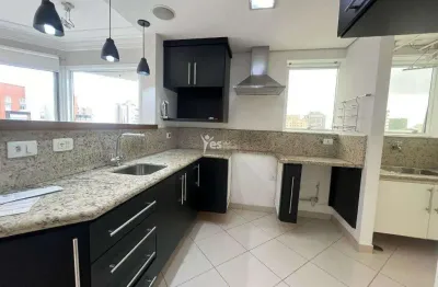 Cobertura para locação com  130m² 2 dormitórios - bairro jardim - santo andré - sp