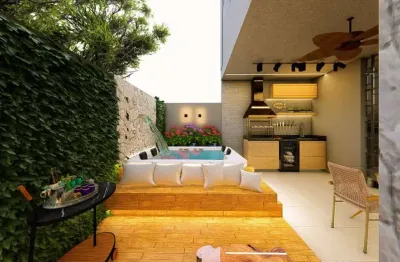 Sobrado à venda com 3 quartos, suite, 4 vagas e 150m² na vila pires