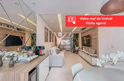 Ampla cobertura com 224m² de área privativa, 3 quartos, 2 suítes, 2 wcs e 2 vagas - jardim bela vista - santo andré - sp