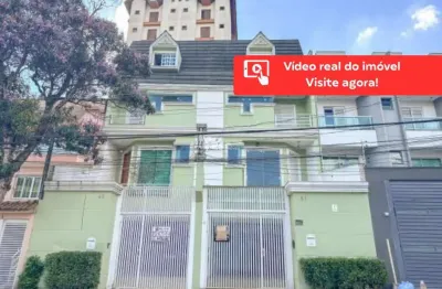 Aluguel de sobrado semi-novo em jardim bela vista, santo andré - piso frio e lavabo