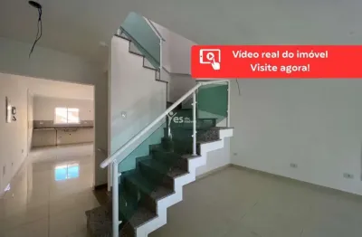 Sobrado de 213,50m² com 03 suites e planejados e 04 vagas de garagem. vila alzira, santo andré.