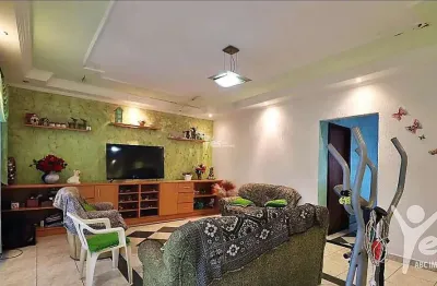 Sobrado de 460m² com 03 dormitórios sendo 01 suite e 10 vagas de garagem - jardim ana maria, santo andré.