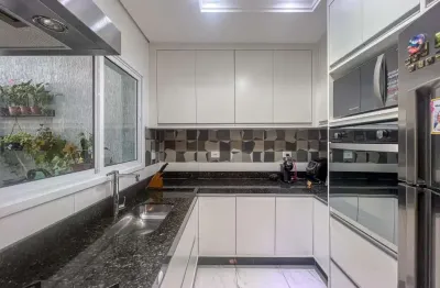 Sobrado à venda em santo andré, campestre - 124m² - churrasqueira e quintal