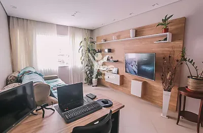 Sobrado com 127m², 3 quartos, 1 suite e 2 agas na vila valparaíso - santo andré - sp