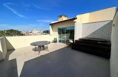 Cobertura, 3 dormitórios, suíte, planejados, espaço gourmet, bairro vila metalúrgica, santo andré/sp