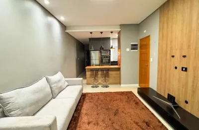 Cobertura para venda de 140m² com 2 quartos, suite e mobiliado na vila assunção.