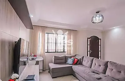 Sobrado com 04 dormitórios sendo 02 suítes e 05 vagas de garagem - próximo a , vila camilópolis, santo andré