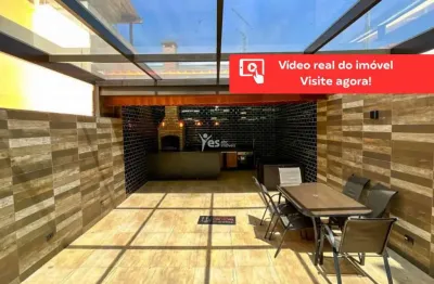 Sobrado com hidro, acabamento diferenciado a poucos da av. prestes maia, santo andré.