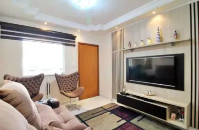 Sobrado com 03 dormitórios, 02 vagas e planejados localizado no campestre, um dos melhores bairros de santo andré.