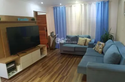 Sobrado amplo, com 02 suítes, sacada, jardim las vegas, santo andré/sp.