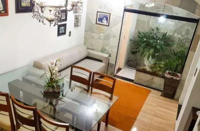 Sobrado com jardim de inverno,3 dormitórios sendo 1 suíte e 3 vagas - vila pires, santo andré