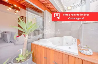 Cobertura com 2 dormitórios, 1 suíte, closet e planejados no bairro vila metalurgica santo andré.