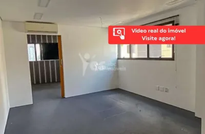 Sala comercial para locação, com ar-condicionado, bairro jardim, santo andré/sp.