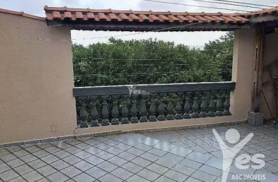 Sobrado, 03 quartos, 02 suites, 02 vagas, vila palmares, santo andré