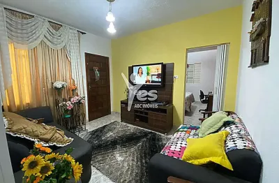 Casa com 2 quartos à venda na Rua dos Botucudos, 145, Vila Valparaíso, Santo André