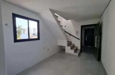 Cobertura com elevador 2 quartos 1 vaga localizado no bairro campestre em santo andré