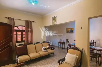 Casa térrea para venda no bairro vila bastos, santo andré-sp.