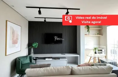 Apartamento de 53m² decorado à venda no casa branca, santo andré