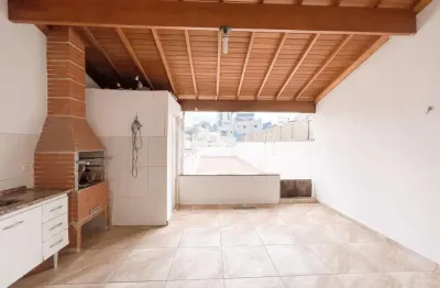 Cobertura à venda com 3 quartos sendo 1 suite e churrasqueira na vila assunção- santo andré/sp