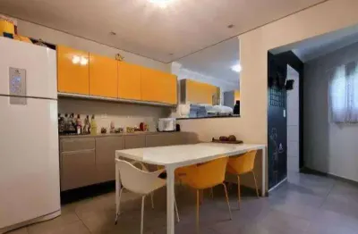 Sobrado à venda em santo andré, vila guarani - banheiro social, living 2 ambientes, lavabo