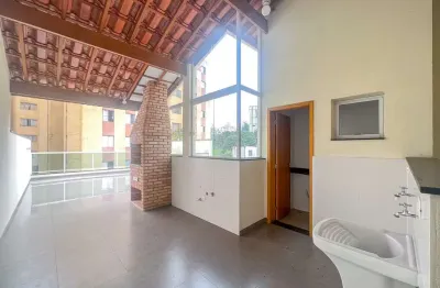 Cobertura nova com elevador, de 113,71m² total para venda no parque oratório