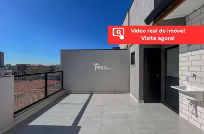 Sobrado novo em condomíno com cobertura, 2 dormitórios, 2 banheiros, 2 vagas na- parque industriário - santo andré/sp