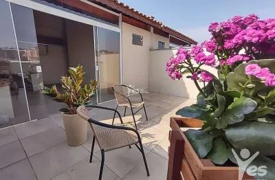 Cobertura sem condomínio, 02 dormitórios e 01 vaga de garagem - vila junqueira, santo andré.